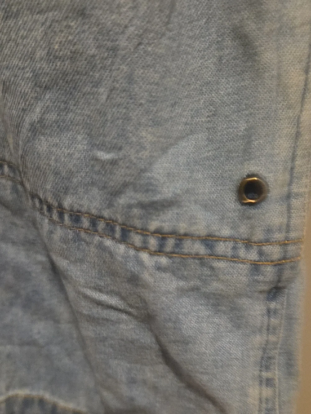 Light Blue Denim Shorts